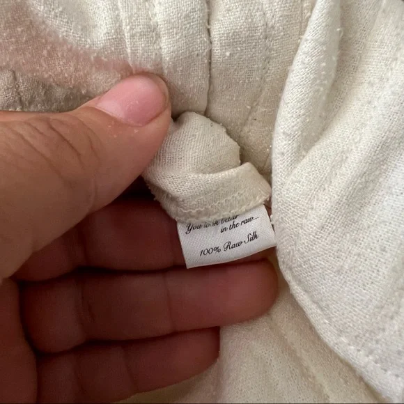 NWT Jill Renee Odette Raw Silk Jumpsuit - Picture 8 of 13